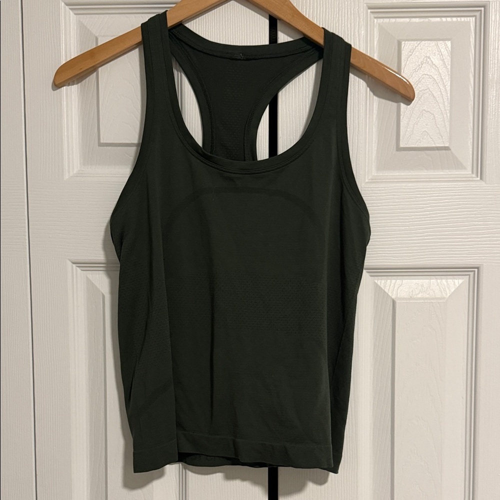 Lulu Lemon Women's Dark Green Tank Top